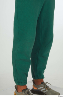 Nathaniel calf dressed green jogging pants sports 0008.jpg